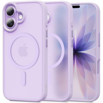 Tech-Protect MagMat MagSafe Case for iPhone 17 - Purple Tech-Protect MagMat MagSafe Case for iPhone 17 - Purple