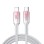 Joyroom S-A42 Crystal-Clear Series 30W USB-C - Lightning cable 1.2m - white