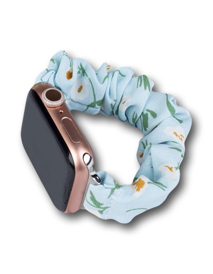 Fabric Apple Watch Band 42/44/45mm Strap Bracelet Elastic Band - Blue Fabric Apple Watch Band 42/44/45mm Strap Bracelet Elastic Band - Blue