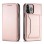 Magnet Card Case for Samsung Galaxy S23+ flip cover wallet stand pink