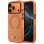 BMW M IML Metal Logos MagSafe Case for iPhone 17 Pro Max - Pro Orange