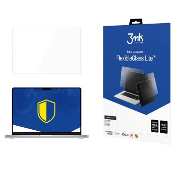 Tempered glass 3mk FlexibleGlass Lite for MacBook Pro 14" M1/M2/M3 Tempered glass 3mk FlexibleGlass Lite for MacBook Pro 14" M1/M2/M3