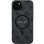 Guess 4G Collection Leather Metal Logo MagSafe Case for Samsung Galaxy S24 Ultra - Black