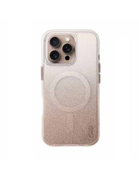 Uniq Coehl Lumino Magnetic Charging Case for iPhone 16 Pro - Gold