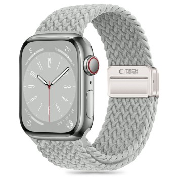 Tech-Protect Nylon Strap for Apple Watch 44 / 45 / 46 / 49 mm - Gray Tech-Protect Nylon Strap for Apple Watch 44 / 45 / 46 / 49 mm - Gray