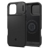 Spigen Optik Armor Mag case with MagSafe for iPhone 16 Pro - black Spigen Optik Armor Mag case with MagSafe for iPhone 16 Pro - black
