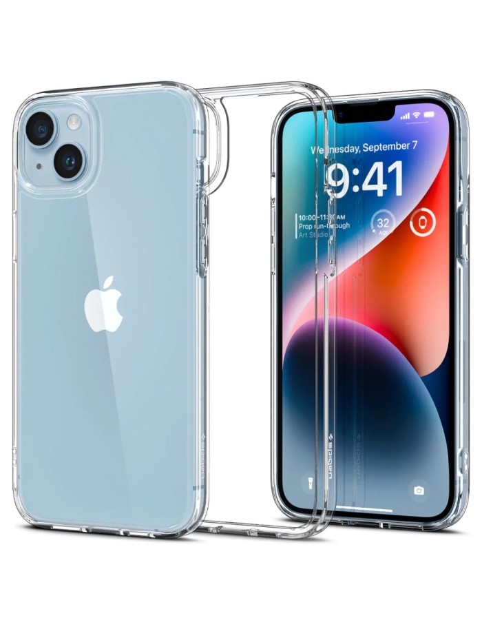 Spigen Ultra Hybrid iPhone 14 Case - Clear