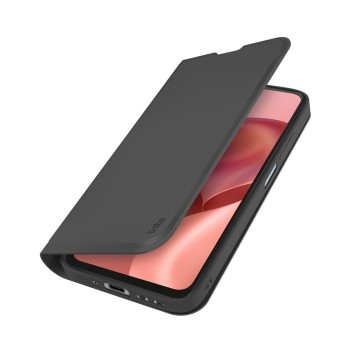 SBS Wallet Smooth Case for Motorola Moto G06 with Flip Cover - Black SBS Wallet Smooth Case for Motorola Moto G06 with Flip Cover - Black
