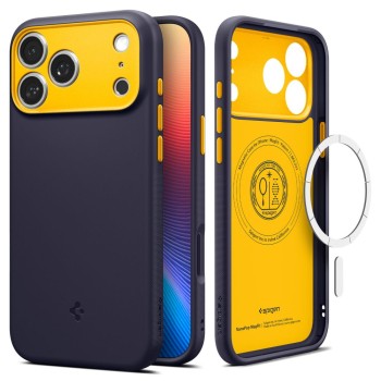 Spigen Nano Pop MagSafe case for iPhone 17 Pro - navy blue