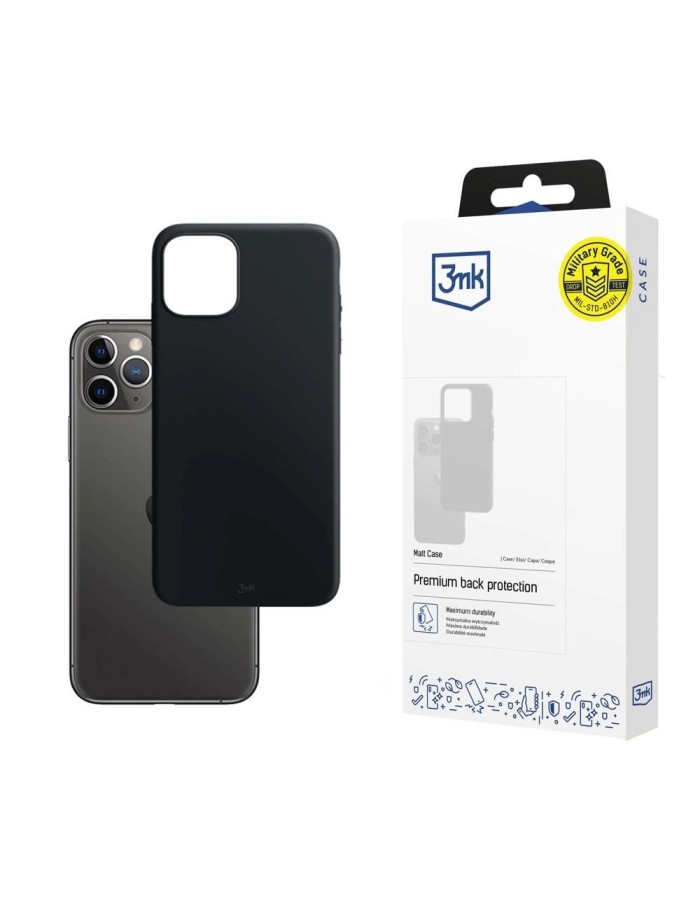 3mk Matt Case for iPhone 11 Pro - black