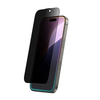 AmazingThing Titan Privacy Glass Privacy Tempered Glass for iPhone 16 Plus