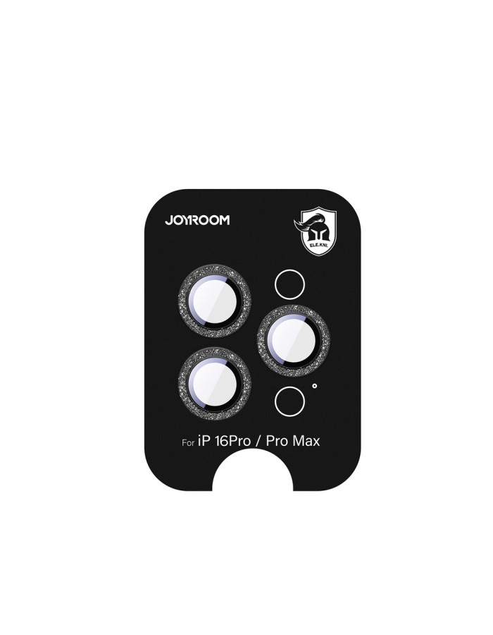 Joyroom JR-MSF0303 Glass Screen Protector for iPhone 16 Pro/16 Pro Max Lenses - Black