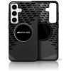 AMG Transparent Rhombs MagSafe Case for Samsung Galaxy S25 - Black AMG Transparent Rhombs MagSafe Case for Samsung Galaxy S25 - Black