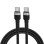 Wozinsky WNBCC2 USB-C / USB-C PD 65W cable 2 m - black