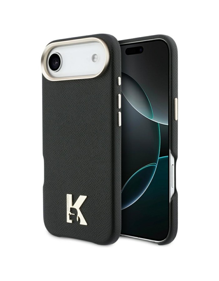 Karl Lagerfeld Karl Head Logo MagSafe Case for iPhone Air - Black