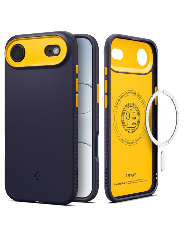 Spigen Nano Pop MagSafe Case for iPhone 17 Air - Navy Blue Spigen Nano Pop MagSafe Case for iPhone 17 Air - Navy Blue