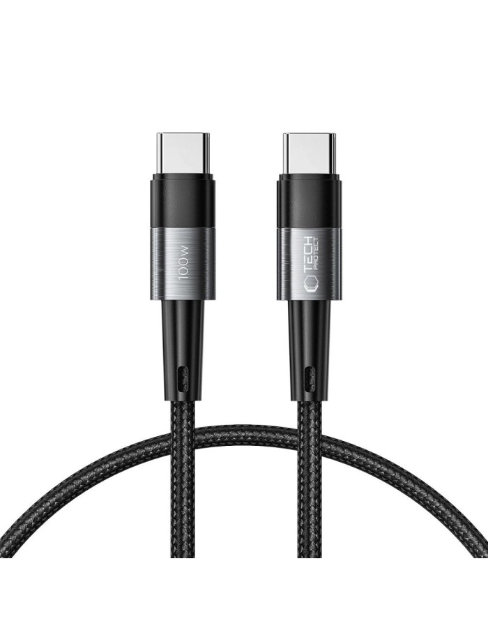 Tech-Protect UltraBoost USB-C / USB-C PD Cable 100W 5A 0.25m - Gray