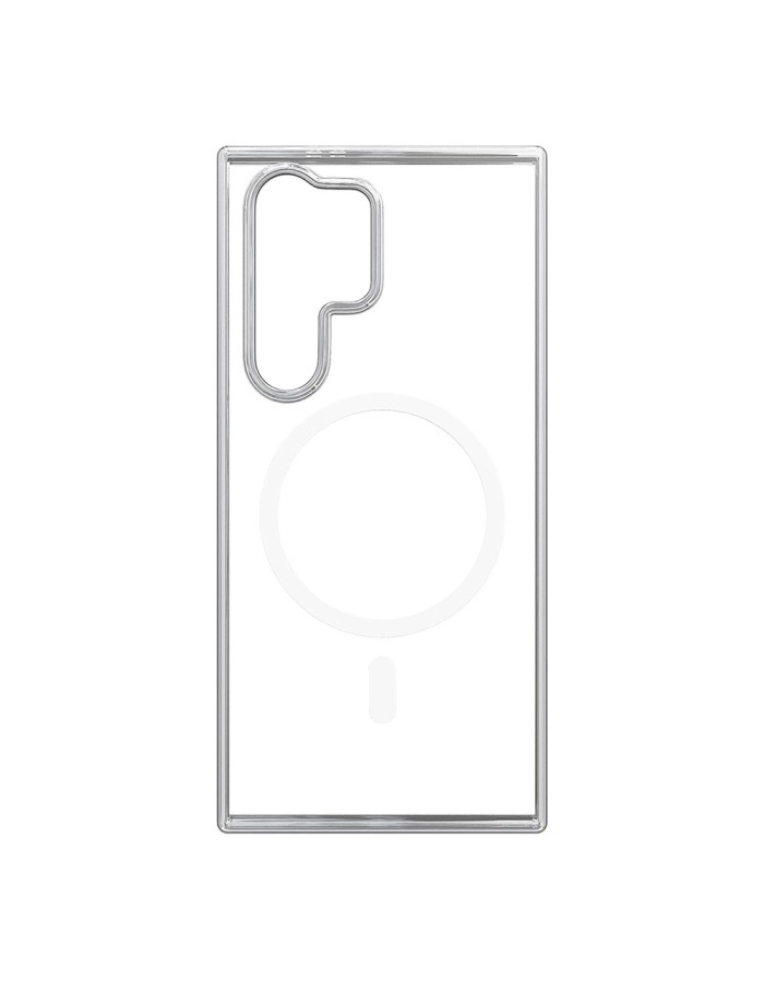 3mk MagCase case with magnetic module for Samsung Galaxy S24 Ultra - transparent