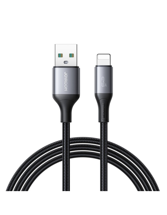 Joyroom S-A28 Flash Series 3A USB-A - Lightning cable 1m - black Joyroom S-A28 Flash Series 3A USB-A - Lightning cable 1m - black