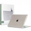 Tech-Protect SmartShell Case for MacBook Air 15" M2 / M3 / 2023-2024 - Transparent