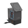 SBS Power Dock 6-in-1 with MagSafe, Stand, and USB-C Cables 65W – Black SBS Power Dock 6-in-1 with MagSafe, Stand, and USB-C Cables 65W – Black