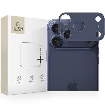 Tech-Protect Camalloy Fit+ Camera Cover for iPhone 17 Pro - Navy Blue Tech-Protect Camalloy Fit+ Camera Cover for iPhone 17 Pro - Navy Blue