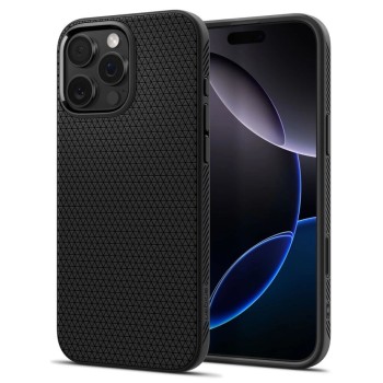 Spigen Liquid Air "T" MagSafe case for iPhone 16 Pro - matte black Spigen Liquid Air "T" MagSafe case for iPhone 16 Pro - matte black