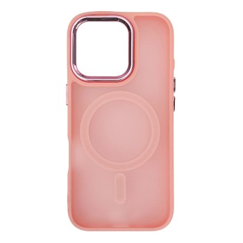 MagSafe Compatible Fashion Case for iPhone 17 - Pink MagSafe Compatible Fashion Case for iPhone 17 - Pink