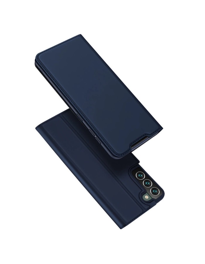 Dux Ducis Skin Pro Holster Cover Flip Cover for Samsung Galaxy S22 + (S22 Plus) blue Dux Ducis Skin Pro Holster Cover Flip Cover for Samsung Galaxy S22 + (S22 Plus) blue