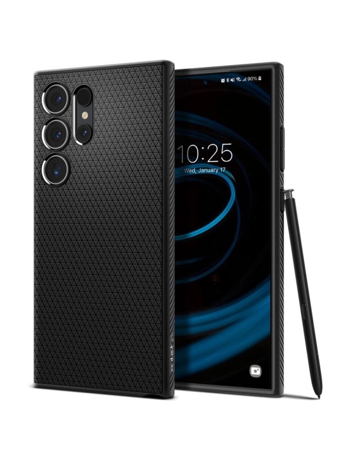 Spigen Liquid Air Case for Samsung Galaxy S24 Ultra - Matte Black Spigen Liquid Air Case for Samsung Galaxy S24 Ultra - Matte Black