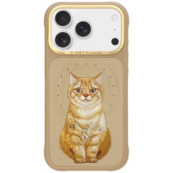 Nimmy Lucky Fashion Cat MagSafe case for iPhone 17 Pro - brown Nimmy Lucky Fashion Cat MagSafe case for iPhone 17 Pro - brown