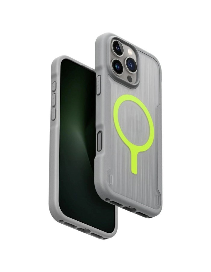Uniq Combat Active Magclick Charging Case for iPhone 16 Pro Max - Gray Uniq Combat Active Magclick Charging Case for iPhone 16 Pro Max - Gray
