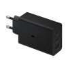 Samsung charger 2x USB Type C / USB PPS, Power Delivery PD 65W, QC 3.0, AFC, FCP black (EP-T6530NBEGEU) Samsung charger 2x USB Type C / USB PPS, Power Delivery PD 65W, QC 3.0, AFC, FCP black (EP-T6530NBEGEU)