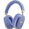 Guess GCube Metallic Script Logo Headphones - Purple Guess GCube Metallic Script Logo Headphones - Purple