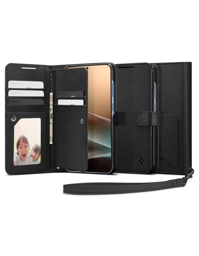Spigen Wallet "S" Case for Samsung Galaxy S25+ - Black
