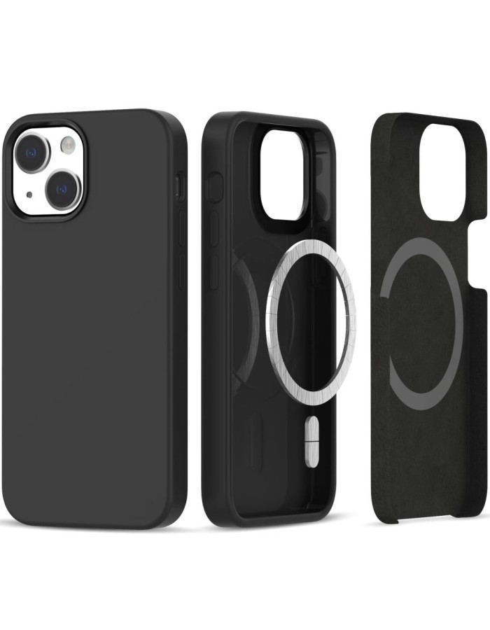 Tech-Protect Silicone MagSafe Case for iPhone 13 / 14 - Black Tech-Protect Silicone MagSafe Case for iPhone 13 / 14 - Black