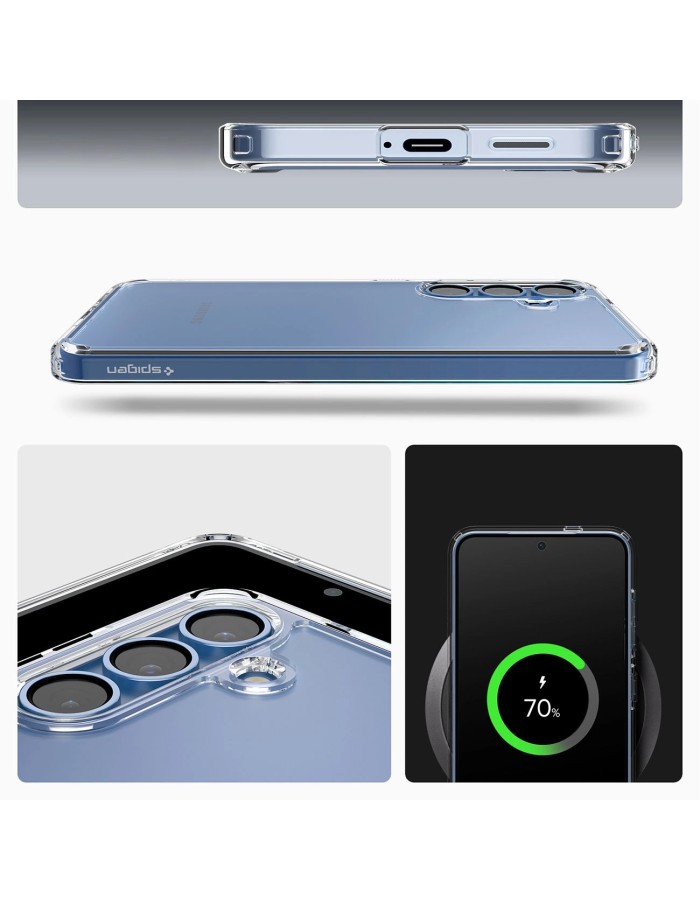 Spigen Ultra Hybrid Case for Samsung Galaxy S25 - Clear Spigen Ultra Hybrid Case for Samsung Galaxy S25 - Clear