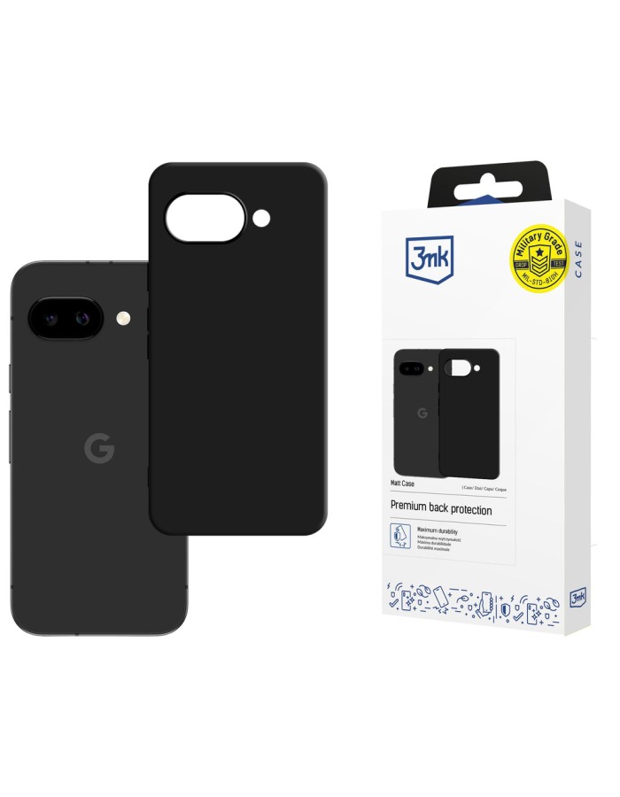 3mk Matt Case for Google Pixel 10A - Black