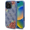 Guess GUHMP16SP4ROPEMCB iPhone 16 6.1" blue/blue hardcase 4G Flowers Print MagSafe Guess GUHMP16SP4ROPEMCB iPhone 16 6.1" blue/blue hardcase 4G Flowers Print MagSafe