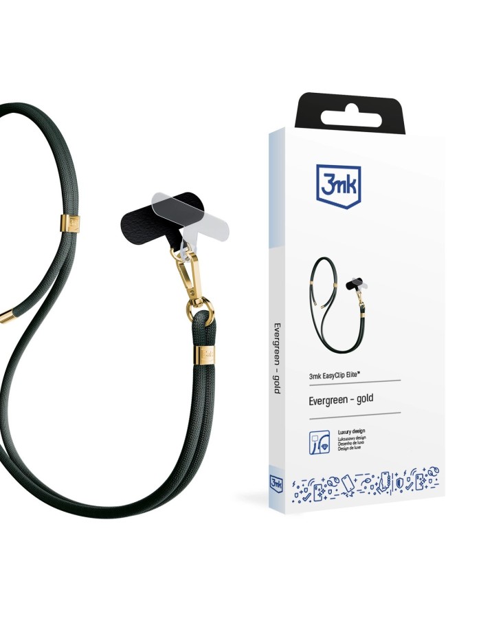 3mk EasyClip Elite Accessories Leash - Green