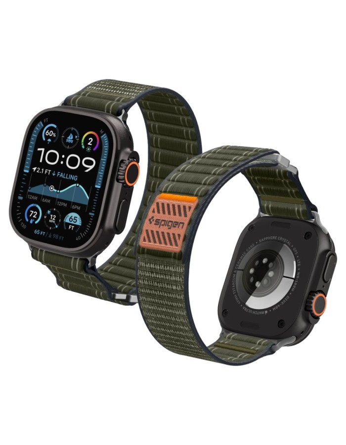 Spigen WBF0 Strap for Apple Watch 44 / 45 / 46 / 49 mm - Green