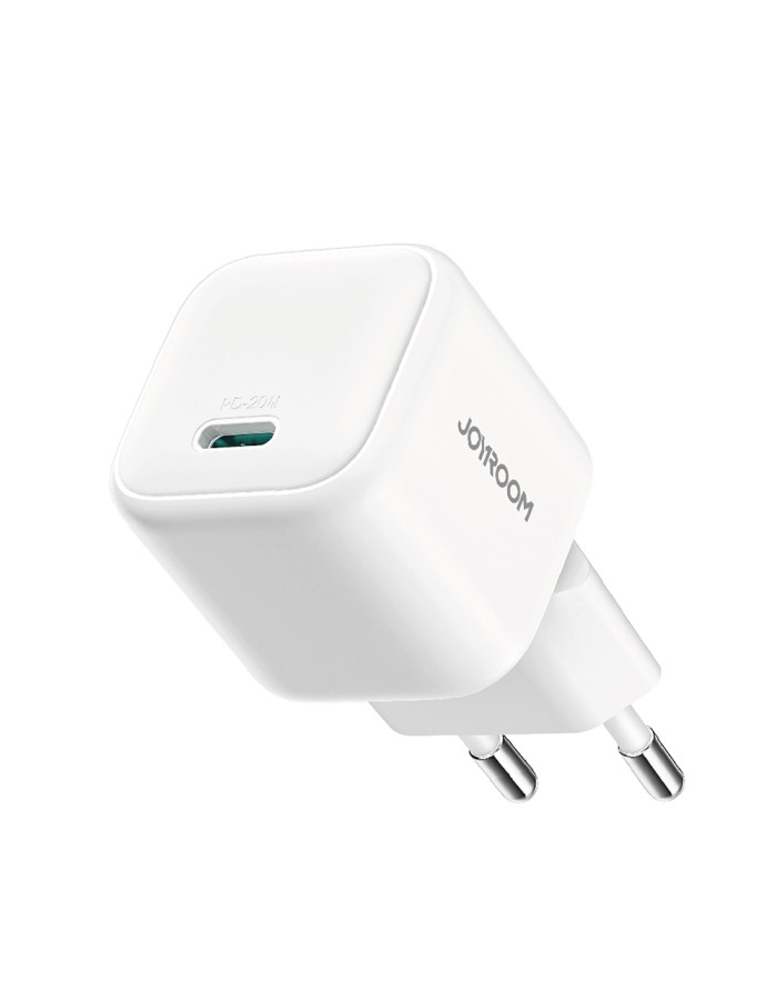 Joyroom JR-TCG08 GaN 20W Power Delivery Wall Charger - White
