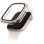 Uniq Voute Tempered Glass Case for Apple Watch 10 46mm - Rose Gold