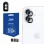 3mk Lens Protection Pro Camera Cover with Silver Frame for iPhone 16 / 16 Plus
