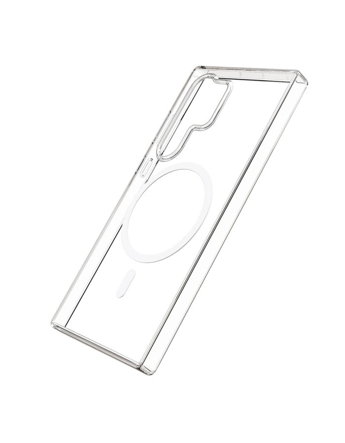 3mk MagCase case with magnetic module for Samsung Galaxy S24 Ultra - transparent