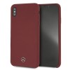 Mercedes Silicone Line Case for iPhone Xs Max - Red Mercedes Silicone Line Case for iPhone Xs Max - Red