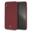 Mercedes Silicone Line Case for iPhone Xs Max - Red