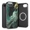 Tech-Protect Lamano MagSafe Case for iPhone 16e / 17e - Black and Green