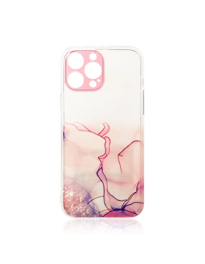 Marble Case for iPhone 12 Pro Gel Cover Marble Pink Marble Case for iPhone 12 Pro Gel Cover Marble Pink