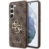 Guess GUHCS23S4GMGBR S23 S911 brown/brown hardcase 4G Big Metal Logo Guess GUHCS23S4GMGBR S23 S911 brown/brown hardcase 4G Big Metal Logo